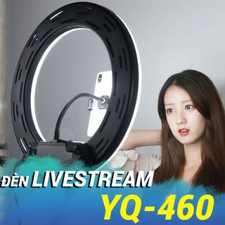 Đèn livestream 45cm YQ 460 - Đèn cảm ứng 3 kẹp điện thoại, có remote giá sỉ