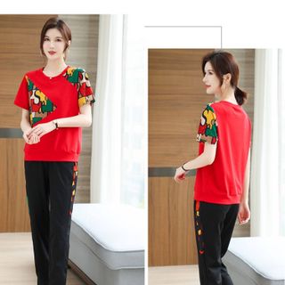 [CAO CẤP] Bộ đồ thể thao phối họa tiết 3d TT474 [ NHẬT-HÀN QUỐC]