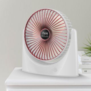 Quạt Tích Điện mini FANPORTABLE , Sạc Tích điện, 3 Chế Độ Gió Mạnh Mẽ, Nhỏ gọn Tiện Lợi, Pin chạy 2--4h