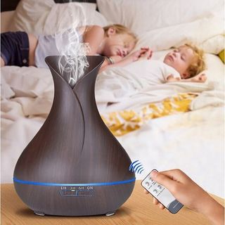 CÓ ĐIỀU KHIỂN &gt; MÁY KHUẾCH TÁN TINH DẦU TUYLIP 550ml Phun Sương thơm phòng