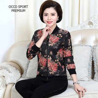 [CAO CẤP] Bộ thể thao trung niên in họa tiết TT517_[THỜI TRANG TRUNG NIÊN]