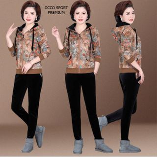 [CAO CẤP] Bộ đồ thể thao trung niên họa tiết TT516_[HÀNG TRUNG NIÊN]