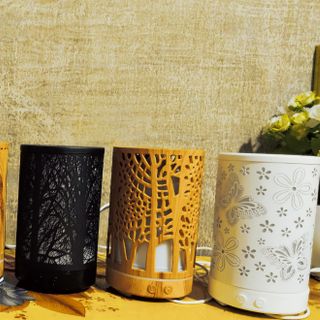 MÁY KHUẾCH TÁN TINH DẦU TRỤ KIM LOẠI PHUN SƯƠNG THƠM PHÒNG 200ml