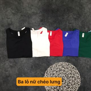 ÁO THỂ THAO NỮ BA LỖ CÓ MÚT