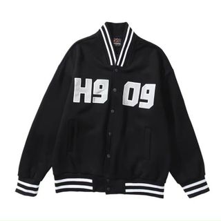 Áo khoác dù kiểu bomber H9 09