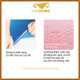 Thảm Tập Yoga 2 Lớp TPE Độ Dày Chuẩn 8mm. Thảm Tập Gym Chống Trơn Trượt Và Không Thấm Mồ Hôi Cao Cấp.