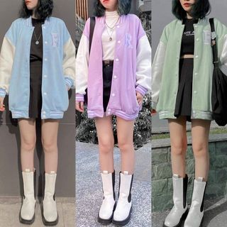 Áo khoác cardigan thun nỉ ngoại R chất lượng bao đẹp