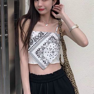 Áo hai dây thỏi cẩm chất bo tăm đẹp