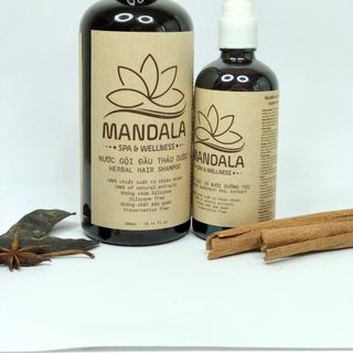 Nước gội đầu thảo dược Mandala
