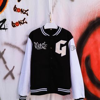 Áo khoác dù kiểu bomber logo in 2 thân siêu chất giá sỉ