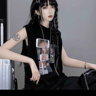 Áo tanktop form to thụng thoáng mát