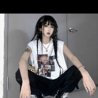 Áo tanktop form to thụng thoáng mát