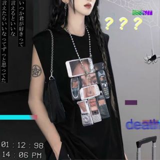 Áo tanktop form to thụng thoáng mát
