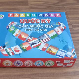 Thẻ học thông minh BIBO - Chủ đề cờ các nước