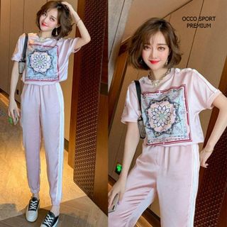 [CAO CẤP] Bộ đồ thể thao phối họa tiết 3D TT479-[ NHẬT-HÀN]