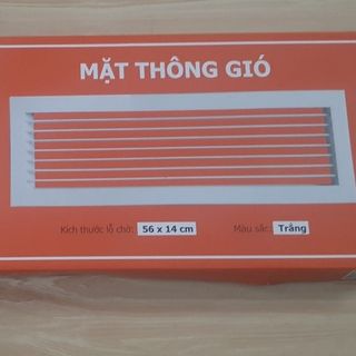 mặt ô thoáng chống muỗi cho lỗ 56x16cm