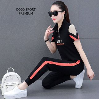 [CAO CẤP] Bộ đồ thể thao khóa kéo lửng TT497 [ NHẬT-HÀN]