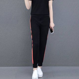 [CAO CẤP] Bộ đồ thể thao khóa kéo lửng TT497 [ NHẬT-HÀN]