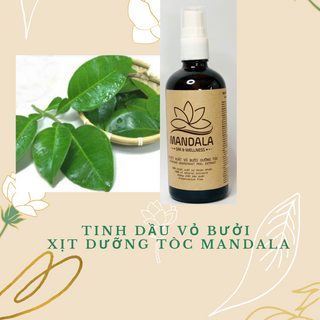 Tinh dầu vỏ bưởi xịt dưỡng tóc Mandala