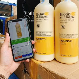 Dầu gội biotin collagen vàng 1000ml
