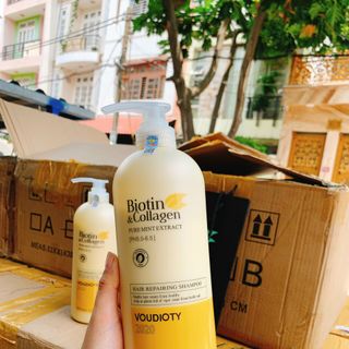 Dầu gội biotin collagen vàng 1000ml