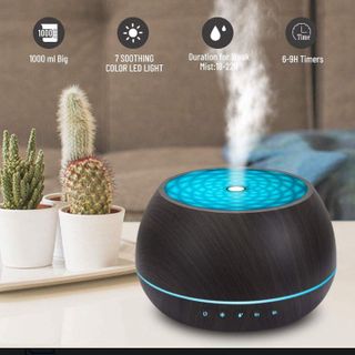MÁY KHUẾCH TÁN TINH DẦU TÍCH HỢP LOA BLUETOOTH 1000ml Siêu Âm