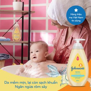 Sữa Tắm Gội Johnson Baby Top-To-Toe 500ml