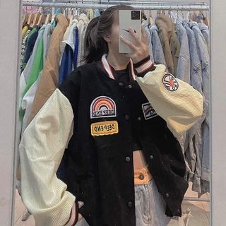 Áo Khoác Nhung Xịn Unisex
