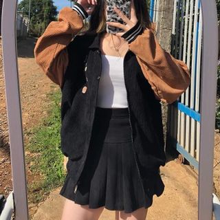 Áo Khoác Nhung Xịn Unisex