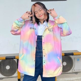 Áo Khoác loang In Phản Quang UNISEX