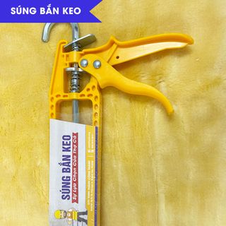 Súng bắn keo silicon, cầy đẩy keo silicon, dùng để thi công keo silicon, thiết kế chắc chắn, độ bền cao
