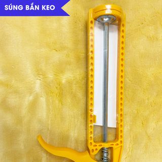 Súng bắn keo silicon, cầy đẩy keo silicon, dùng để thi công keo silicon, thiết kế chắc chắn, độ bền cao
