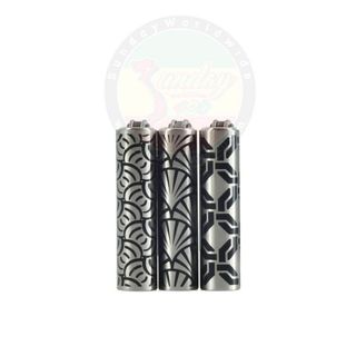 Bật Lửa Clipper Kim Loại Hoa Văn BL-13