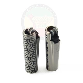 Bật Lửa Clipper Kim Loại Hoa Văn BL-13