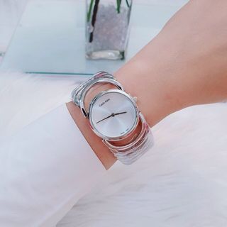 Đồng hồ nữ dây mắt tròn C.K