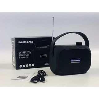 Loa Bluetooth Boomsbass L15 Cao Cấp Có Quai Xách Kiêm Đầu FM, Hỗ Trợ Thẻ Nhớ, USB
