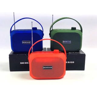 Loa Bluetooth Boomsbass L15 Cao Cấp Có Quai Xách Kiêm Đầu FM, Hỗ Trợ Thẻ Nhớ, USB