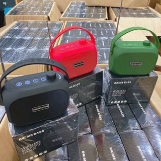 Loa Bluetooth Boomsbass L15 Cao Cấp Có Quai Xách Kiêm Đầu FM, Hỗ Trợ Thẻ Nhớ, USB