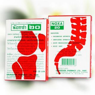 THUỐC TRỊ XƯƠNG KHỚP – GOUT NOXA 20