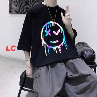 Áo thun phản quang 7 màu icon cá tính