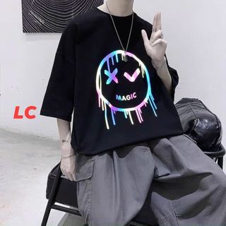Áo thun phản quang 7 màu icon cá tính