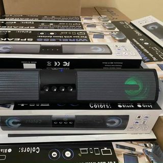 Loa Bluetooth Wireless Speaker A2 Dáng Dài Có Đèn Led, Âm Thanh Hay, Bass Khỏe, Bảo Hành 12 Tháng