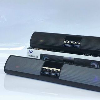 Loa Bluetooth Wireless Speaker A2 Dáng Dài Có Đèn Led, Âm Thanh Hay, Bass Khỏe, Bảo Hành 12 Tháng