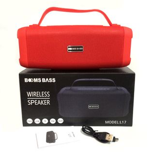 Loa Bluetooth Bombass L17 Âm Thanh Bass Siêu Ấm - Hỗ Trợ Thẻ Nhớ,FM,Audio 3.5mm