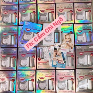 Set trắng răng White Glo Accelerator của Úc