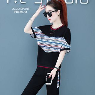 [CAO CẤP] Bộ đồ thể thao lửng thổ cẩm TT524_HÀNG XUẤT NHẬT-HÀN