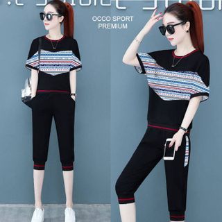 [CAO CẤP] Bộ đồ thể thao lửng thổ cẩm TT524_HÀNG XUẤT NHẬT-HÀN