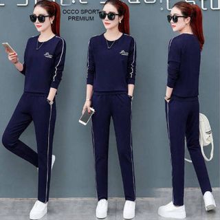 [CAO CẤP] Bộ đồ thể thao tay dài siêu xinh TT526 [ NHẬT-HÀN QUỐC]
