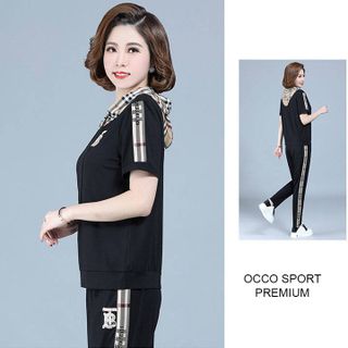 [CAO CẤP] Bộ đồ thể thao có nón sọc caro TT525_HÀNG CHUẨN