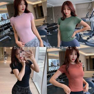 ÁO CỘC TAY PHỐI VIỀN 4 màu / size M Sỉ:130k-140k